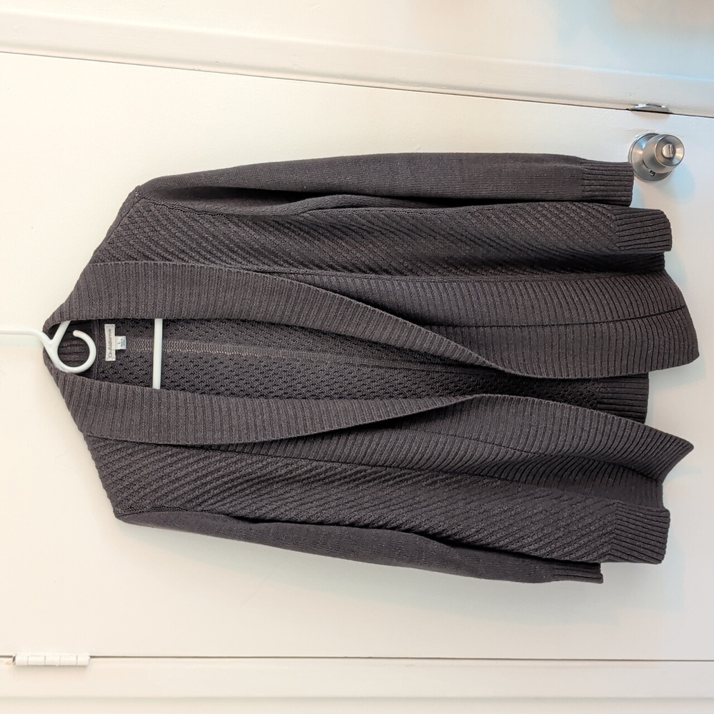 Croft & Barrow Gray Women's Cardigan Sweater